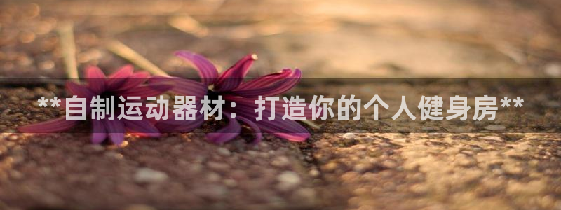 意昂体育3平台注册流程视频：**自制运动器材：打造你