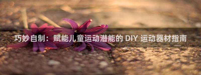 意昂3集团官网网址：巧妙自制：赋能儿童运动潜能的 D