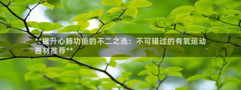 意昂体育3平台是正规平台吗安全吗：**提升心肺功能的